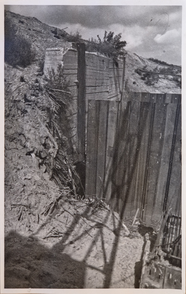 Damage to and repairs of the Glane culvert beneath the second branch of the Dortmund-Ems Canal near Ladbergen between 1944 and 1947