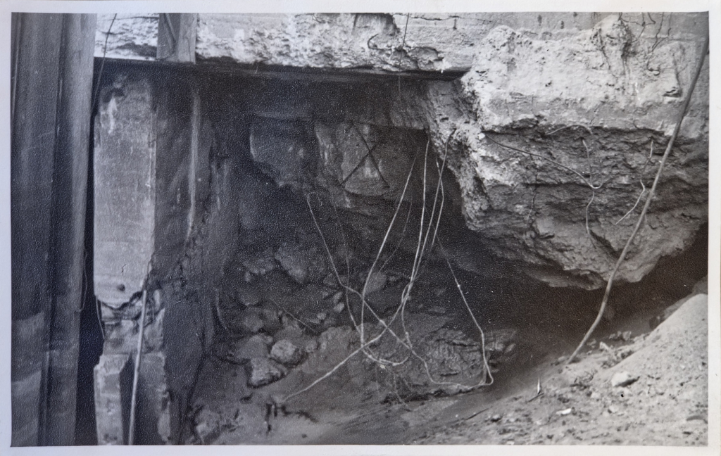 Damage to and repairs of the Glane culvert beneath the second branch of the Dortmund-Ems Canal near Ladbergen between 1944 and 1947