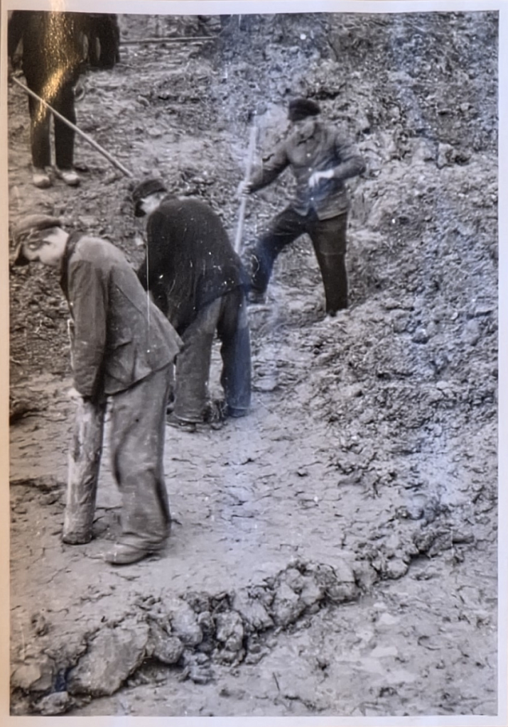 Damage to and repairs of the Glane culvert beneath the second branch of the Dortmund-Ems Canal near Ladbergen between 1944 and 1947