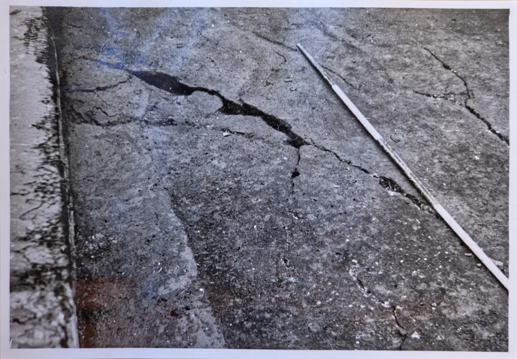 Damage to and repairs of the Glane culvert beneath the second branch of the Dortmund-Ems Canal near Ladbergen between 1944 and 1947