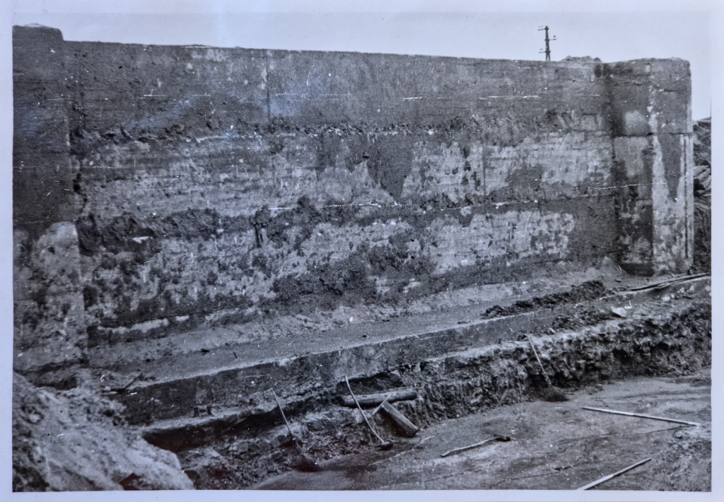 Damage to and repairs of the Glane culvert beneath the second branch of the Dortmund-Ems Canal near Ladbergen between 1944 and 1947