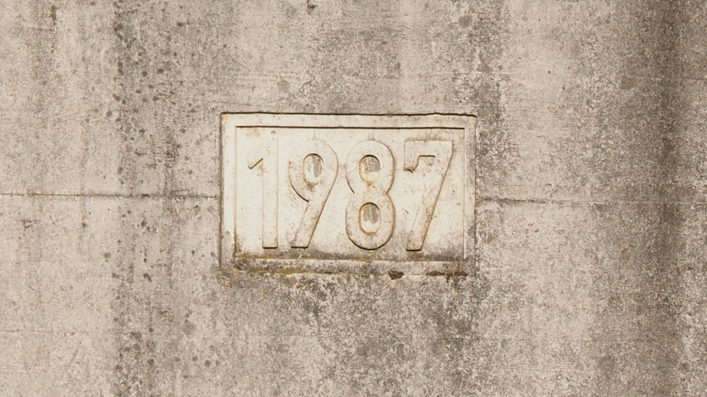 The Glane culvert in the 3rd branch, built in 1987