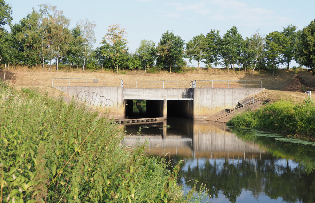 The Glane culvert in the summer of 2026