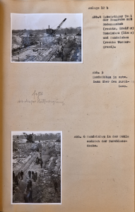 Anlage 12 b Zerstörungen und Instandsetzungen des Glane-Durchlasses unter der 2. Fahrt des Dortmund-Ems-Kanals bei Ladbergen in den Jahren 1944-1947
